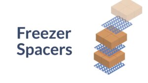 Illustration of freezer spacers | FreezeTeq